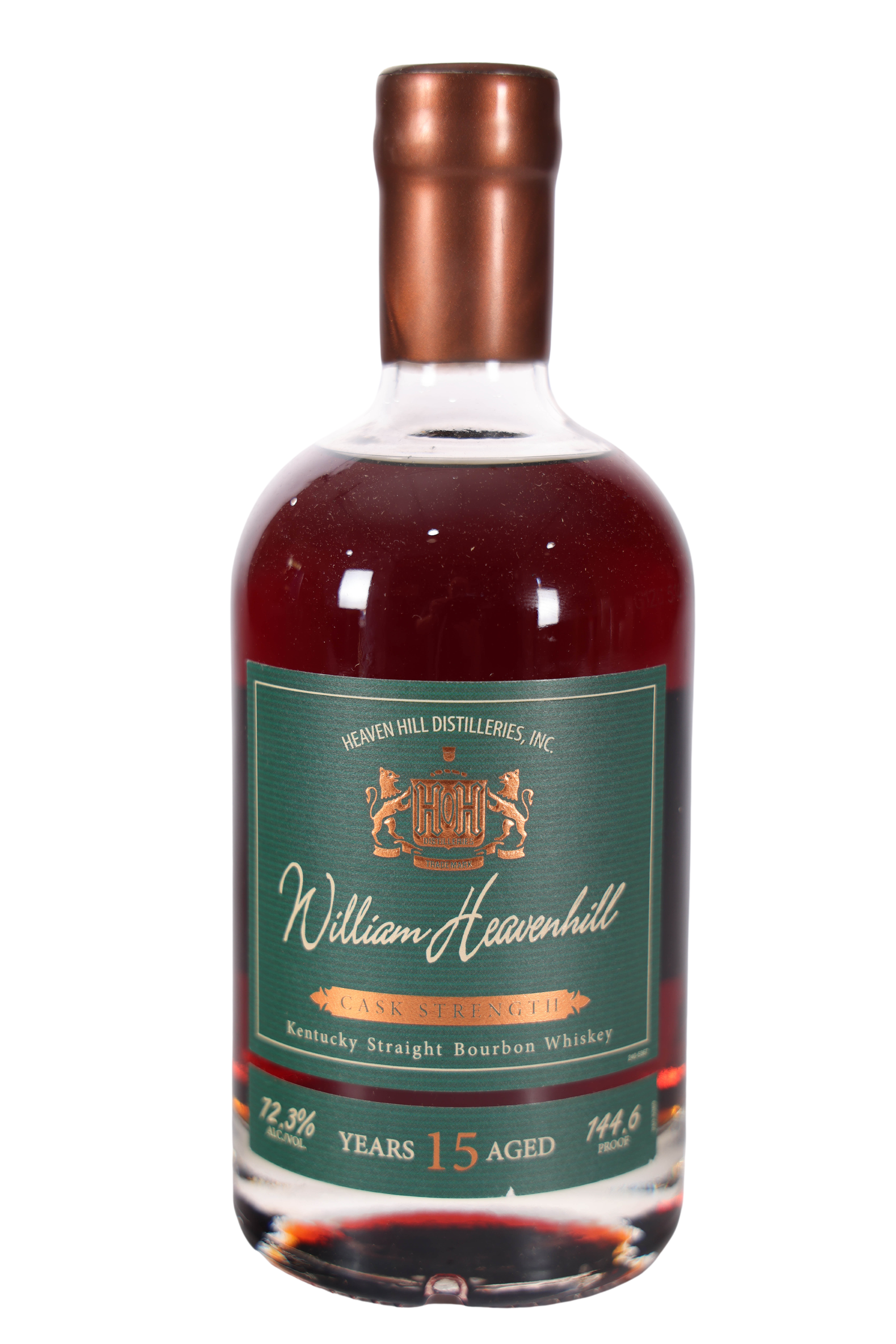 William Heavenhill 15 Year Cask Strength Bourbon 4th Edition 2015